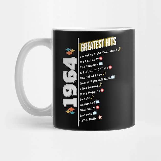 1964 Time Capsule Era - Front & Back - Retro Pop Culture by OTL Spotlight